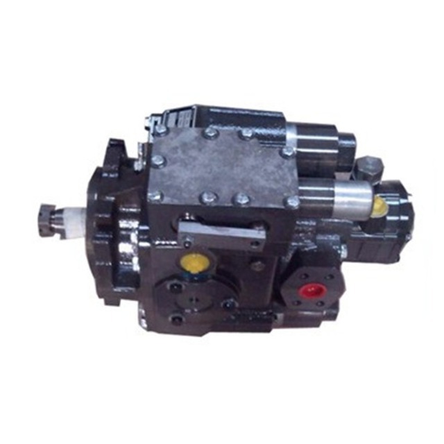 Rice harvester hydraulic pumps