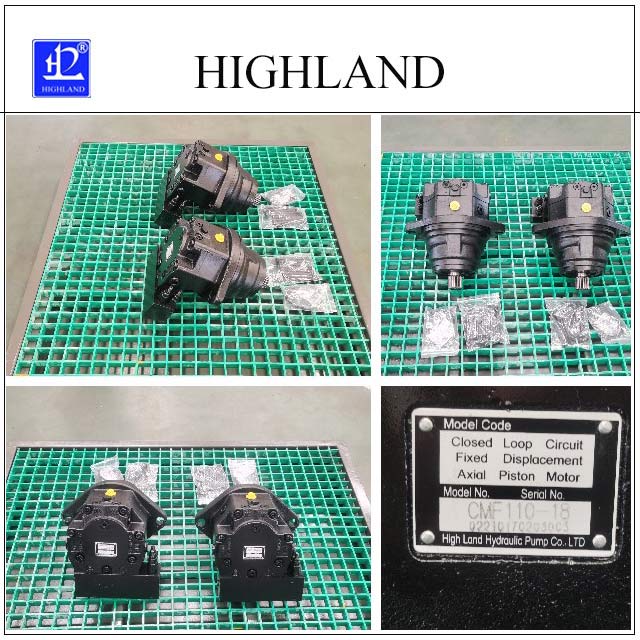 定制的两点电控液压泵马达助力拖拉机,变量柱塞泵马达超负荷测试出品